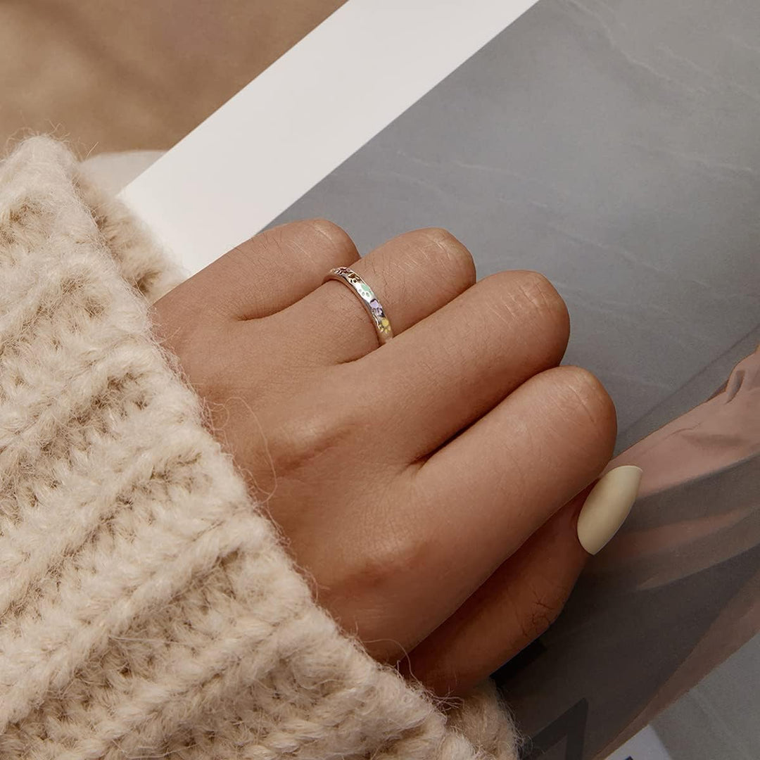 Bague en Argent Sterling au Design de Patte