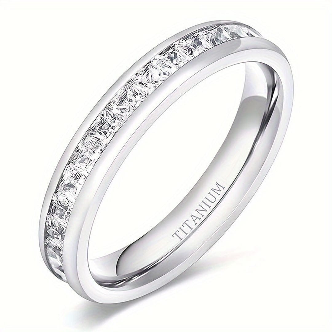 Bague en titane Princess Channel