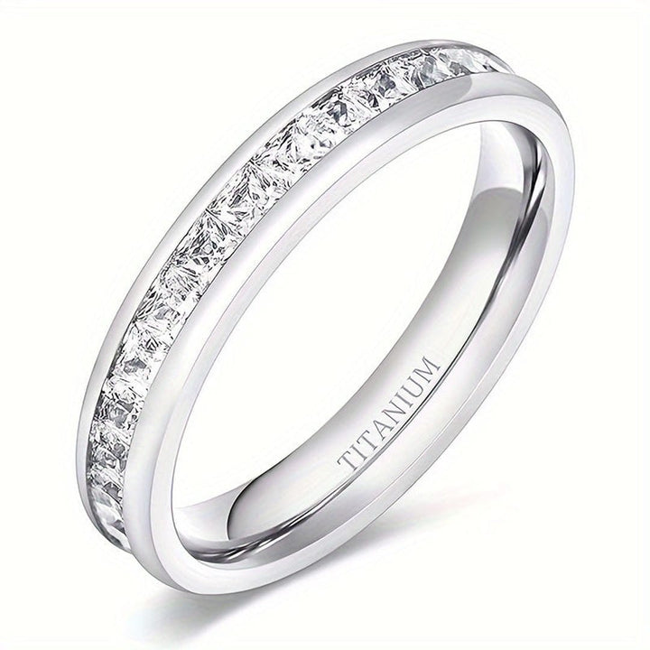 Bague en titane Princess Channel