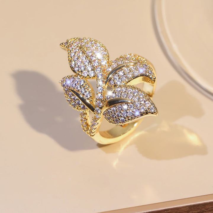 Bague Ajustable Trèfle Classique
