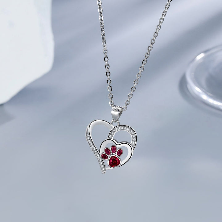 Cute Paw Print Necklace