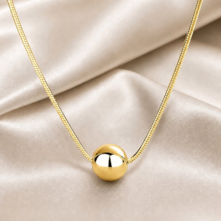Collier en Or Blanc avec Perles