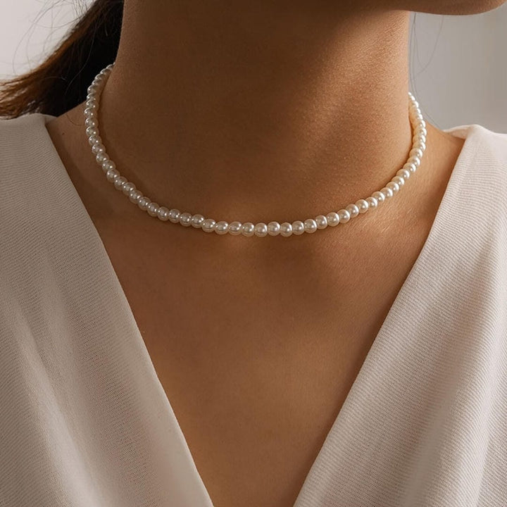 Choker en perles bohémien élégant