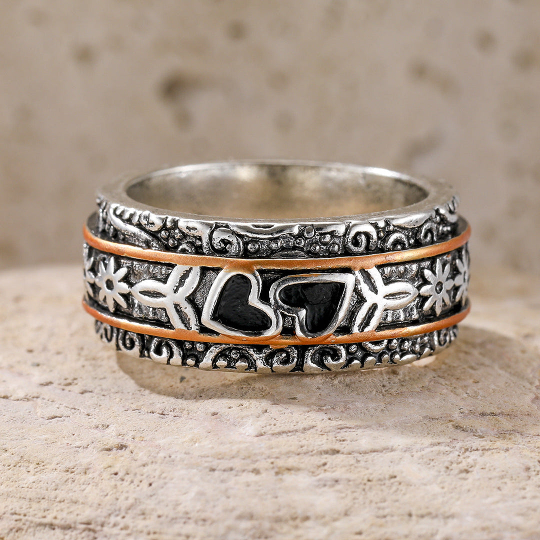 Bague Héritage en Argent avec Gravure