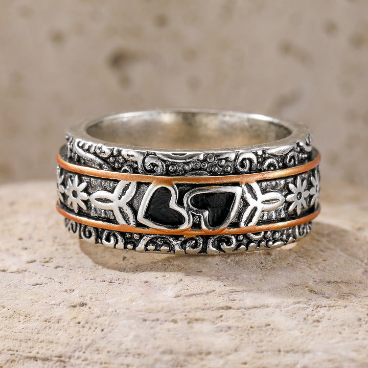 Bague Héritage en Argent avec Gravure