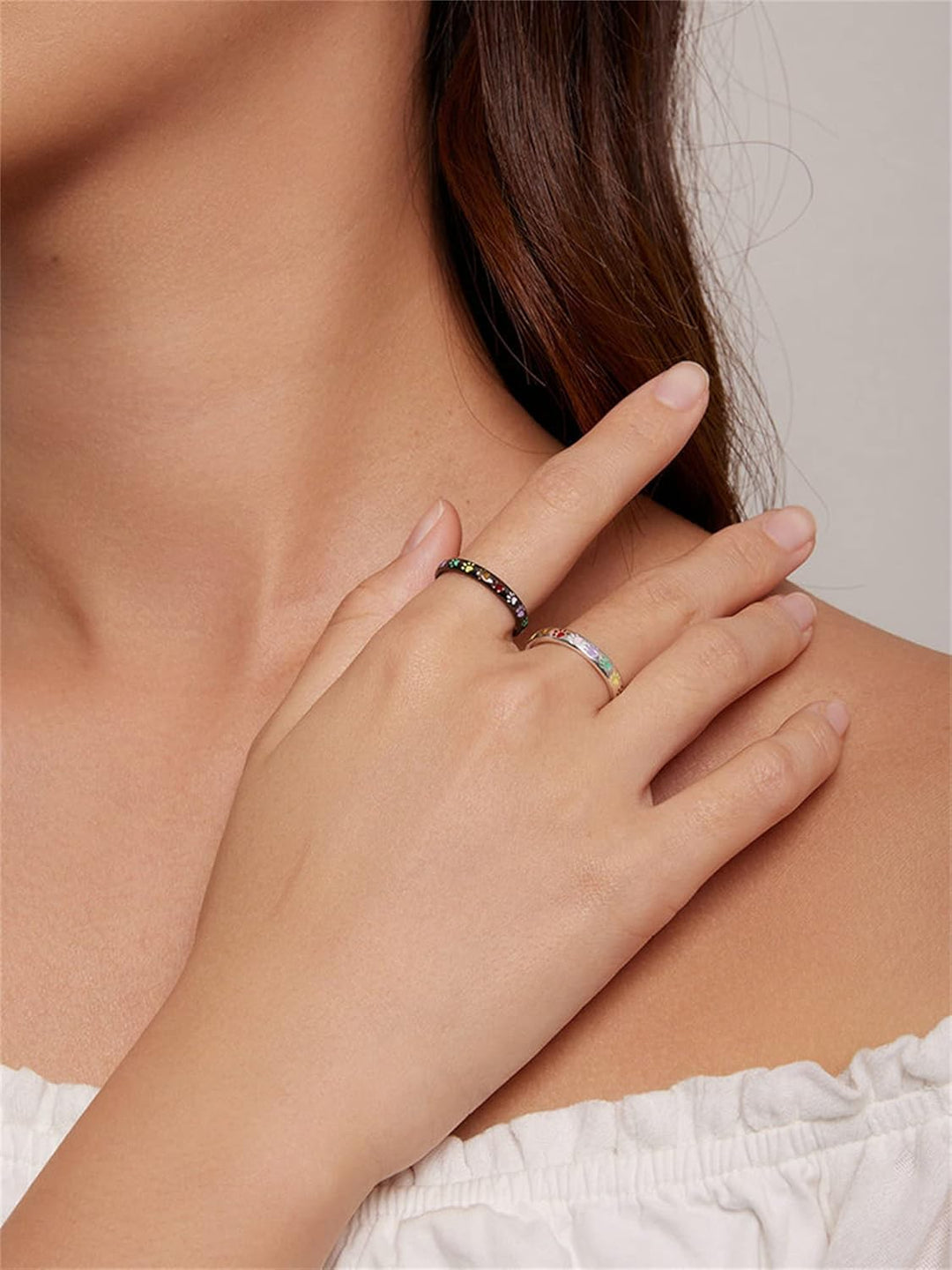 Bague en Argent Sterling au Design de Patte