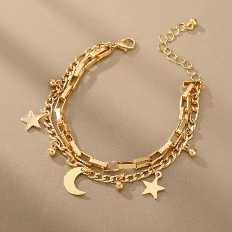 Bracelet Étoile de Lune Luxe