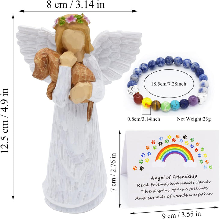Coffret Cadeau Mémorial pour Chien avec Figurine d&