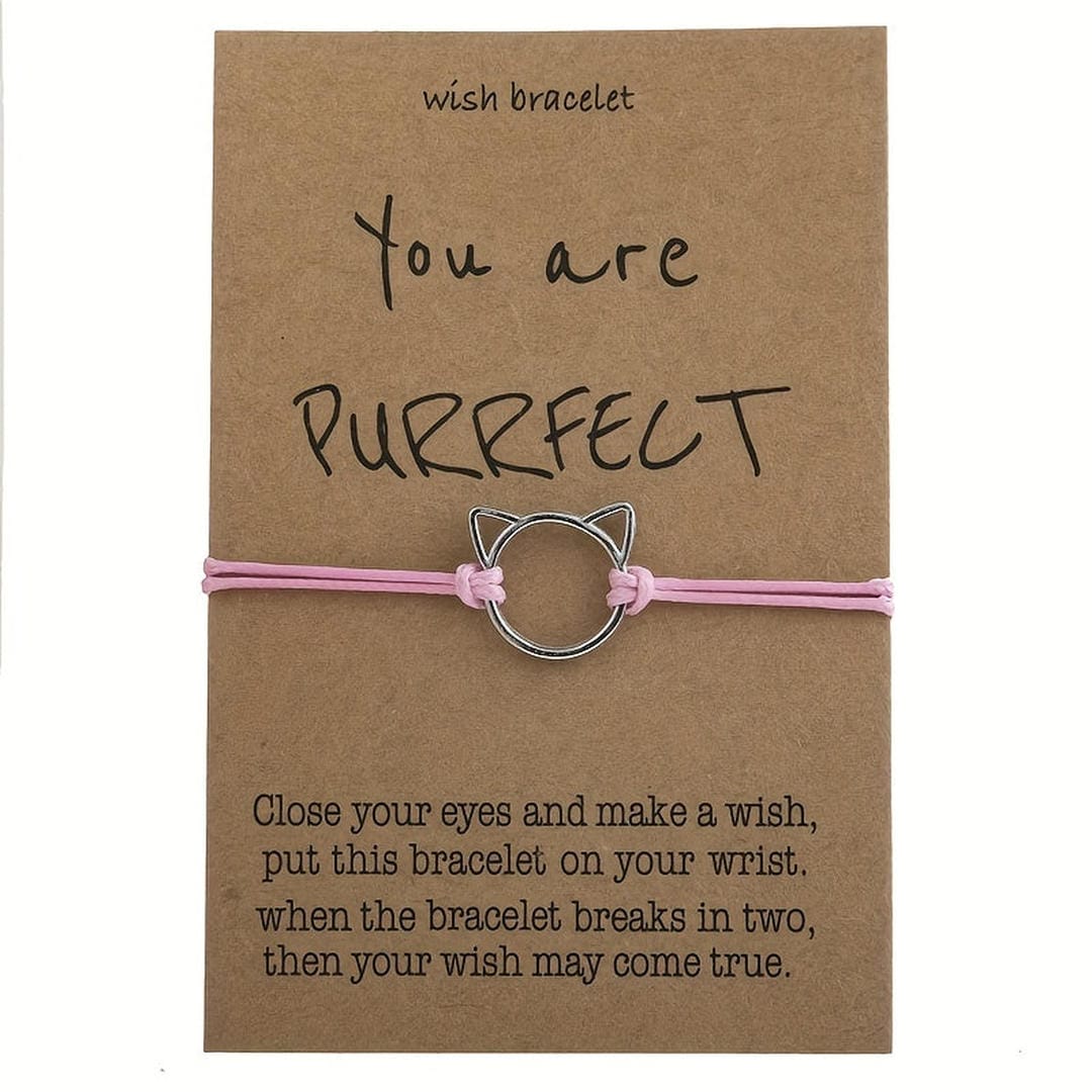 Bracelet Cadeau en Argent Purrrfect