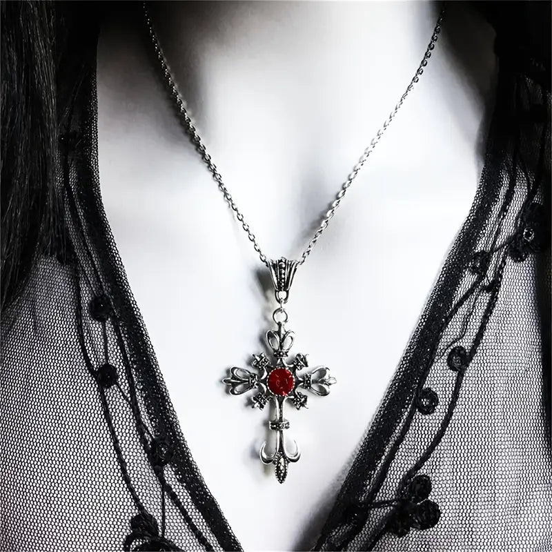 Collier en or blanc Veldrith Noirelle