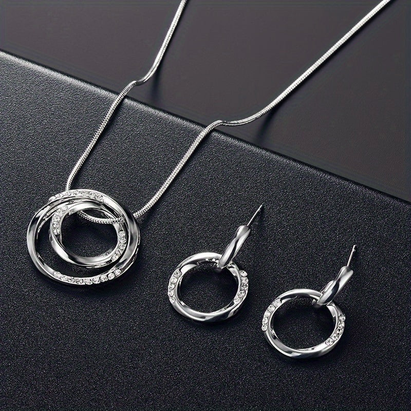 Ensemble de Pendentifs Mobius Chic