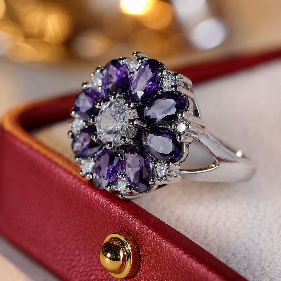 Bague Déclaration Fleur Royale