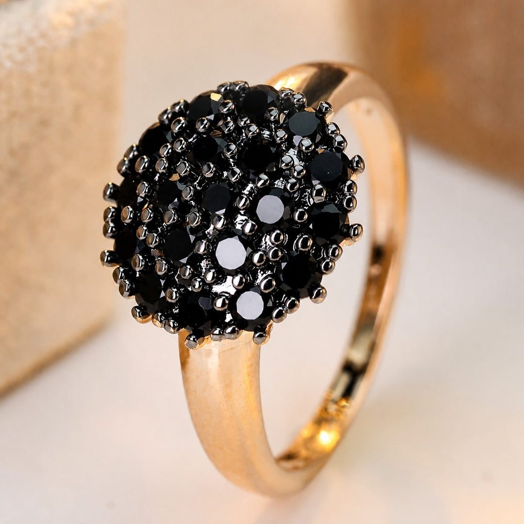 Bague Sphérique en Onyx