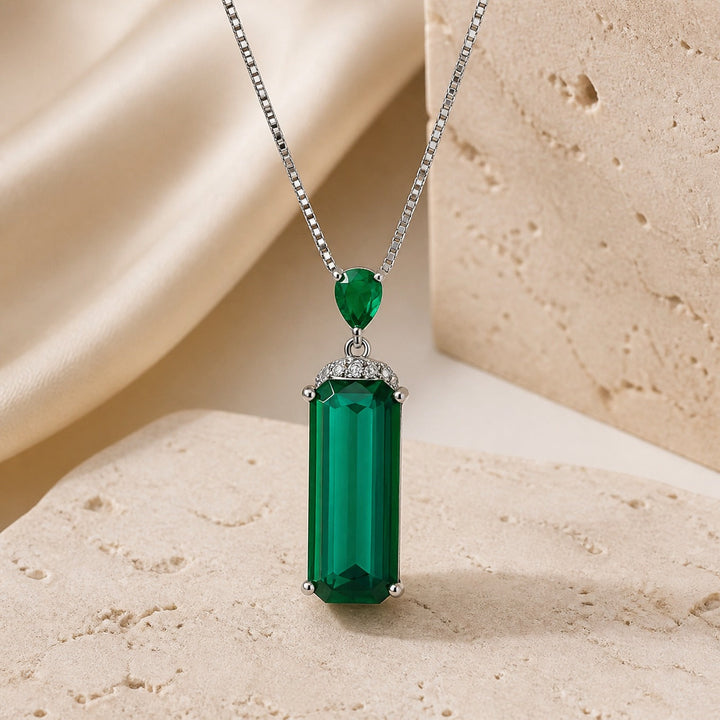 Collier Pendentif en Cristal d&