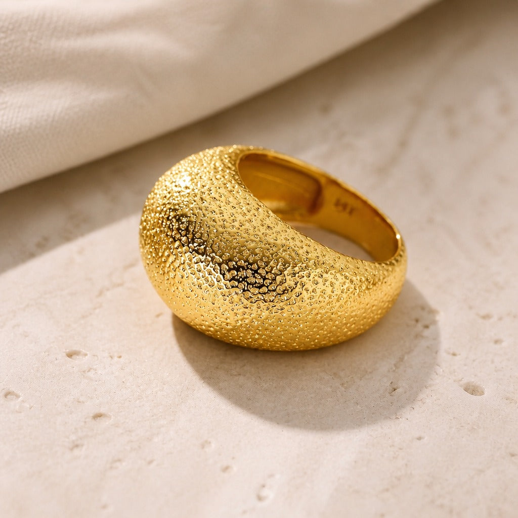 Bague Dôme en Or Dynastie