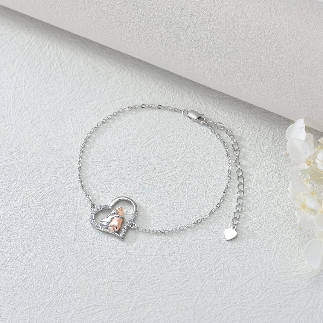 Bracelet Adorable avec Câlin