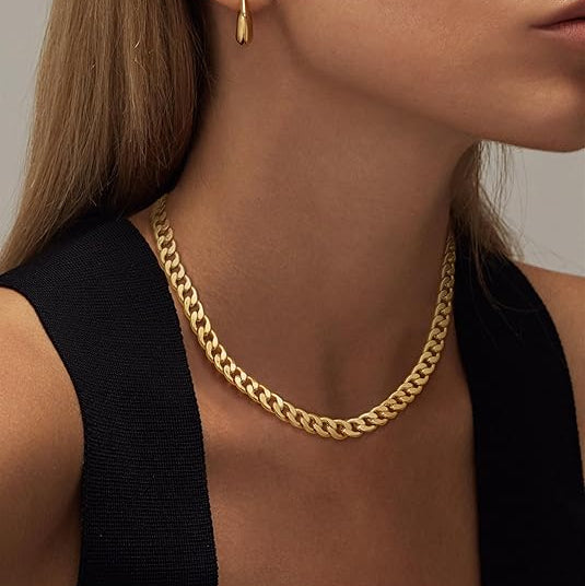 Collier en maillons cubains