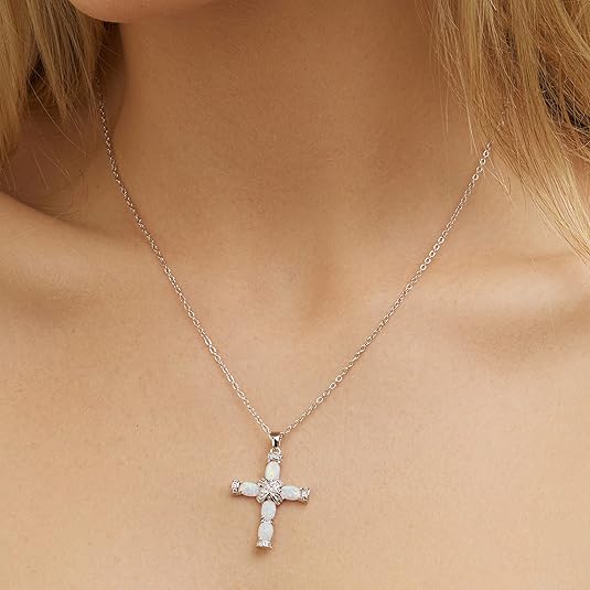 Collier Opale Divine Croisée