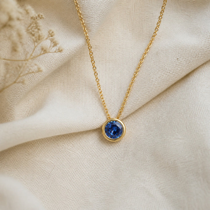 Pendentif en saphir précieux