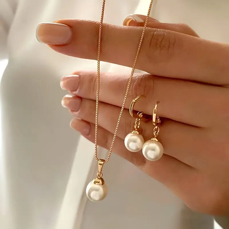 Collier élégant en perles gracieuses