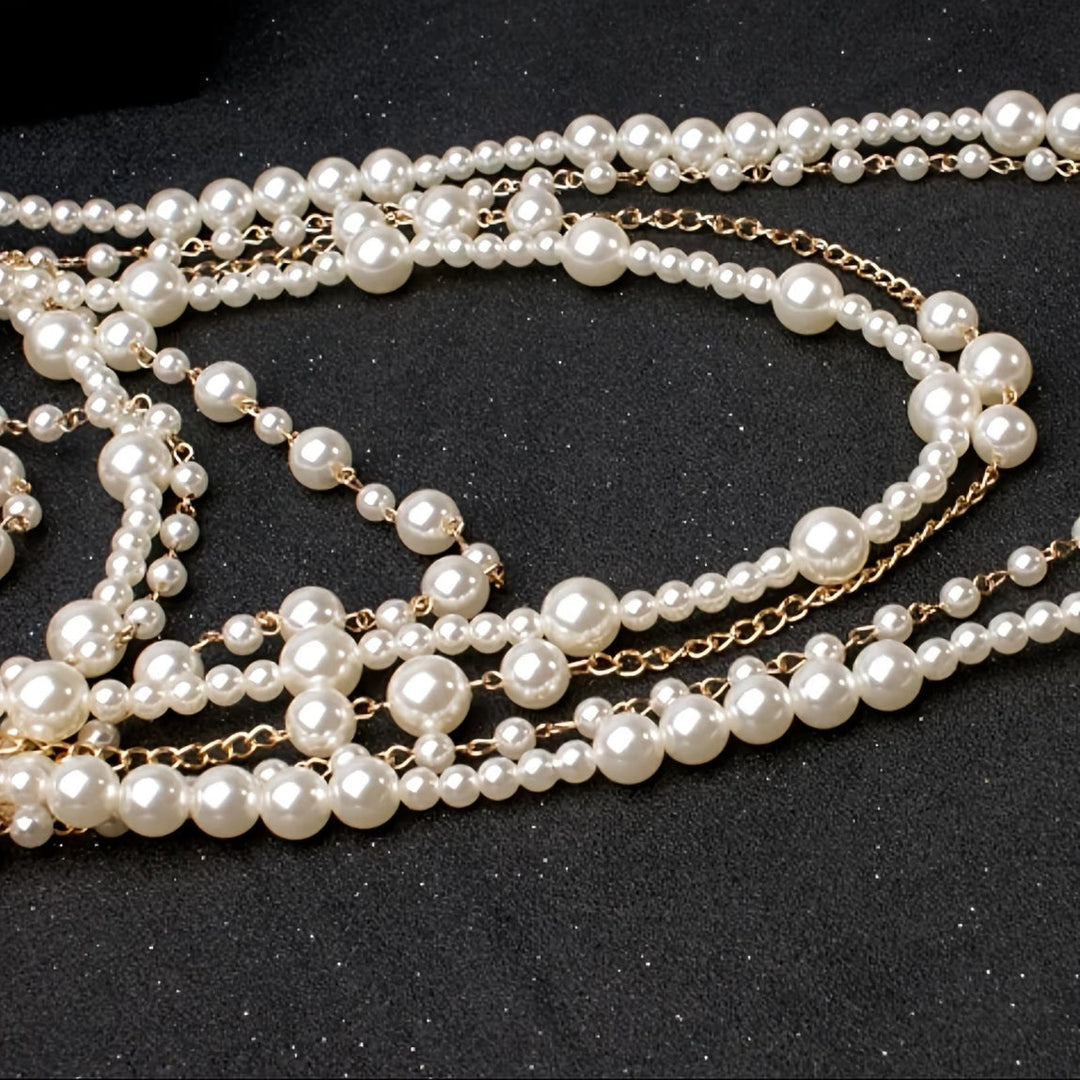 Ensemble de bijoux Boho à perles multi-couches