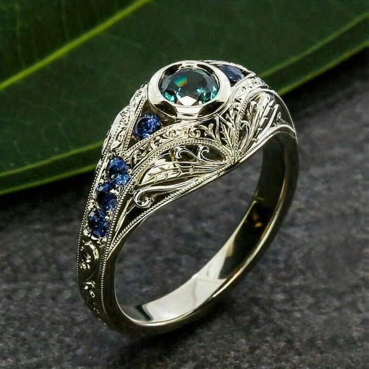 Bague Windsor Azure en Zircon Cubique