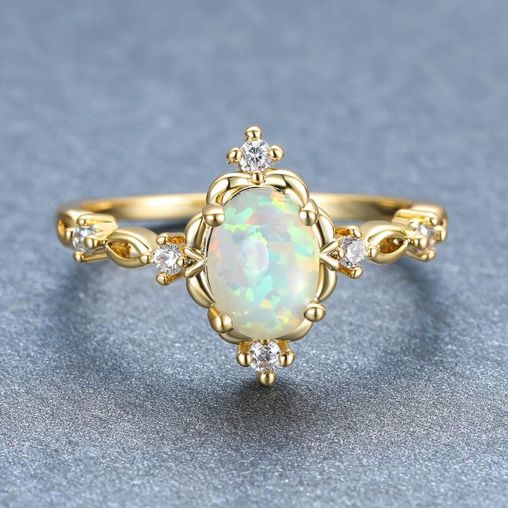 Bague Jardin en Cristaux d&