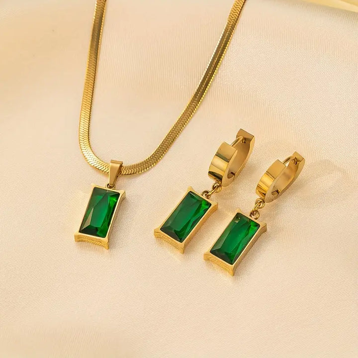Iselotte Verdain Jewellery Set | Gold
