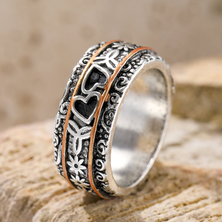 Bague Héritage en Argent avec Gravure