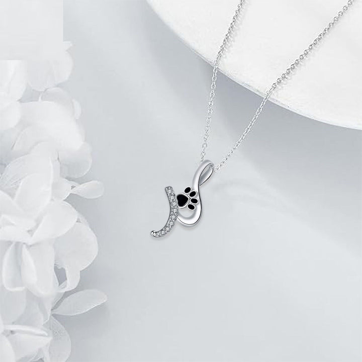 Collier Pendentif Mignonne Empreinte de Patte