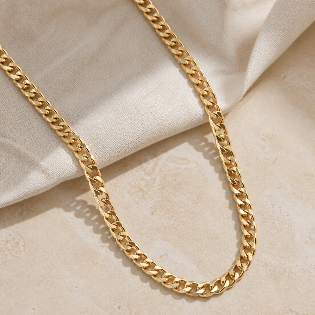 Collier en Maillons Cubains Fait Main