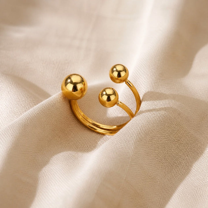 Bague Émpereur Or Sphérique