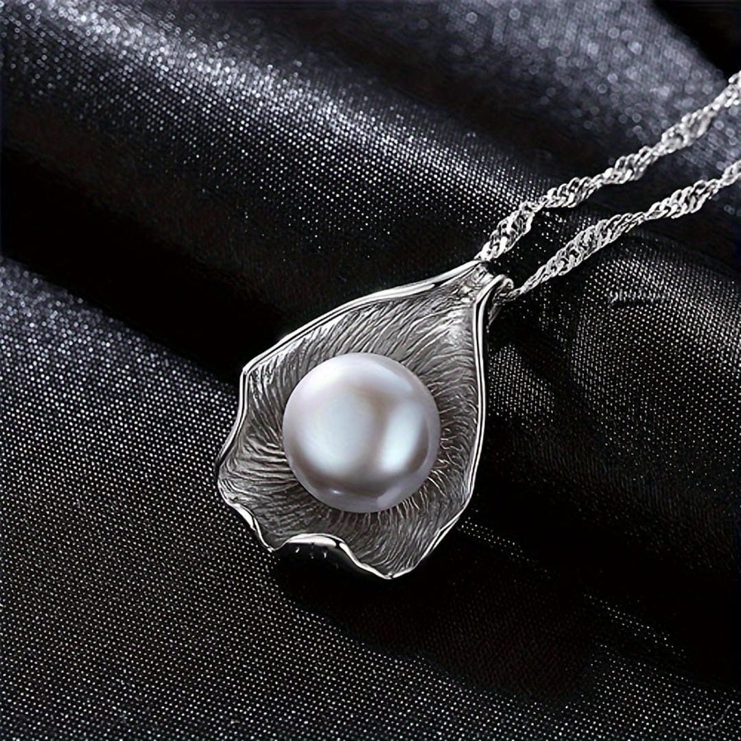 Collier Pendentif en Perle de Coquillage