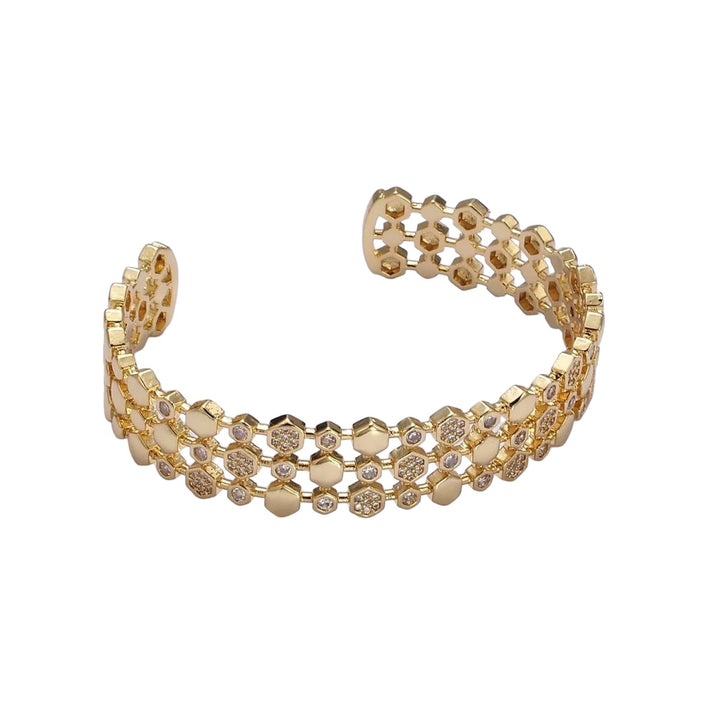 Bracelet Jonc Hexagonal Gavriella