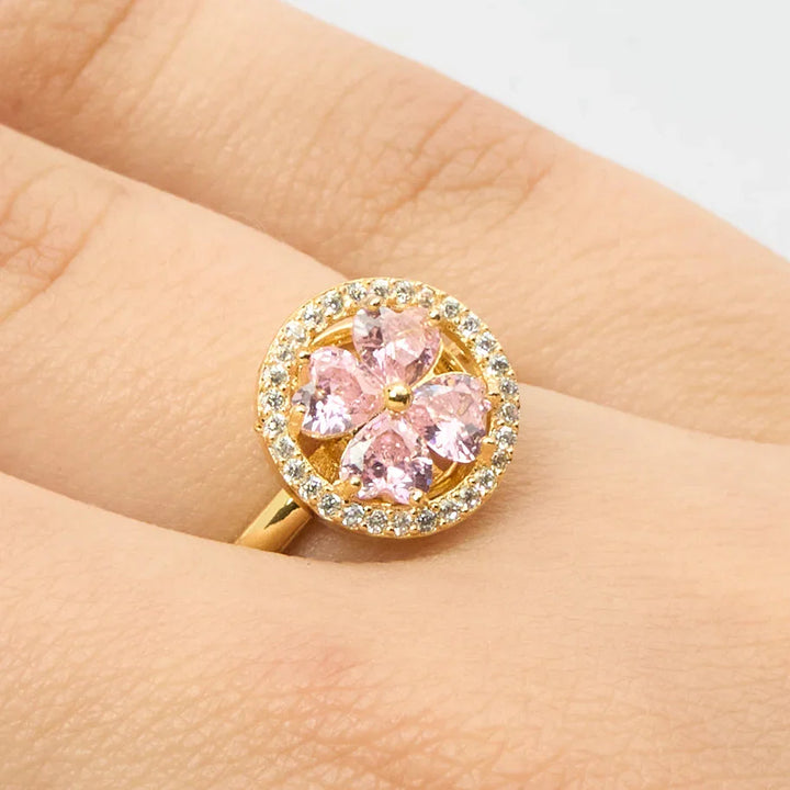 Bague Spinner Fleur d&