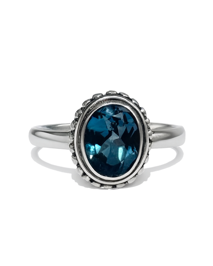 Classic London Blue Topaz Ring