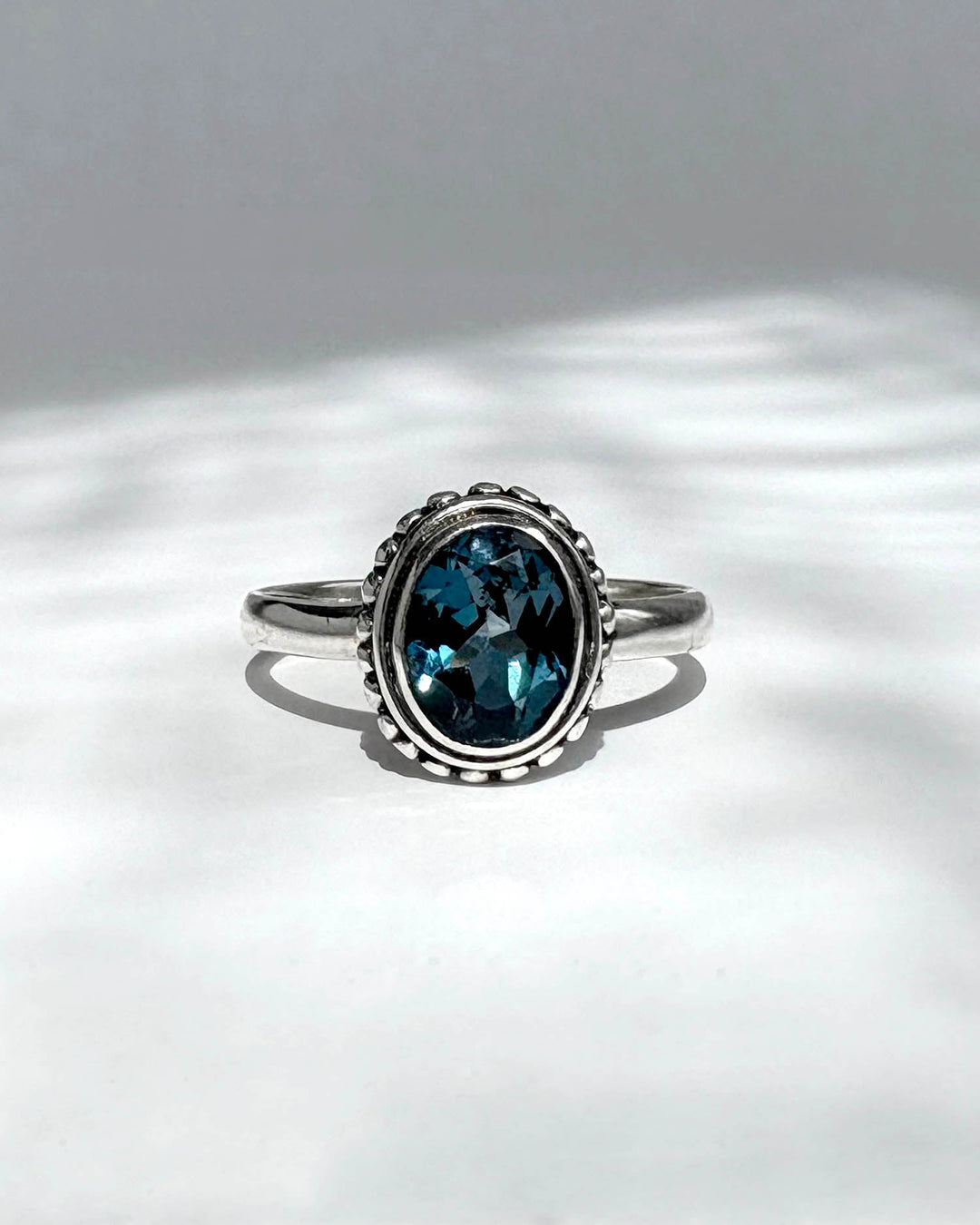 Classic London Blue Topaz Ring