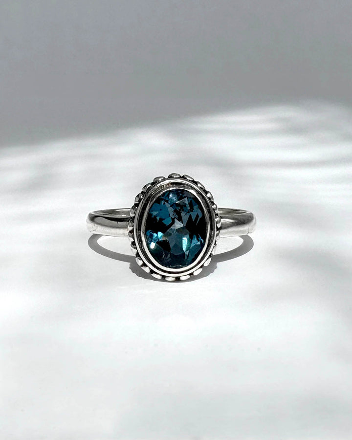Classic London Blue Topaz Ring