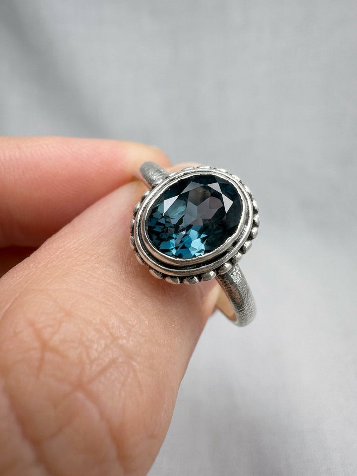 Classic London Blue Topaz Ring