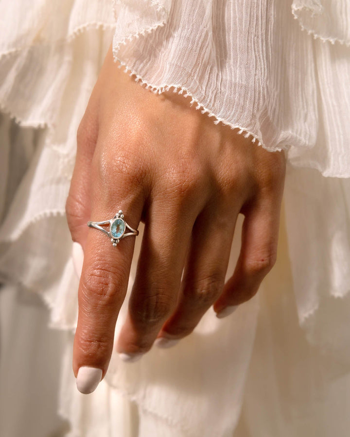 Aquamarine Ring