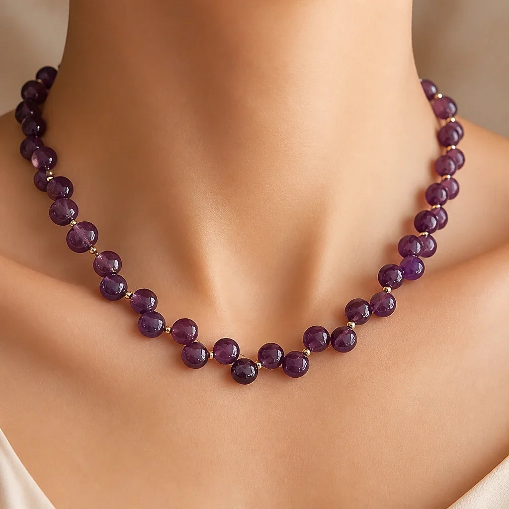 Collier en perles d&