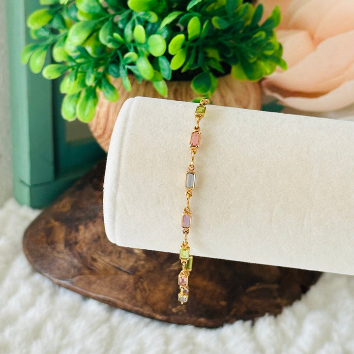 Bracelet Isabella Multi-Couleur en Pierre CZ