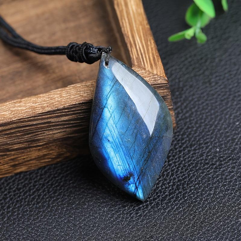 Collier en Labradorite Bleue Mystique