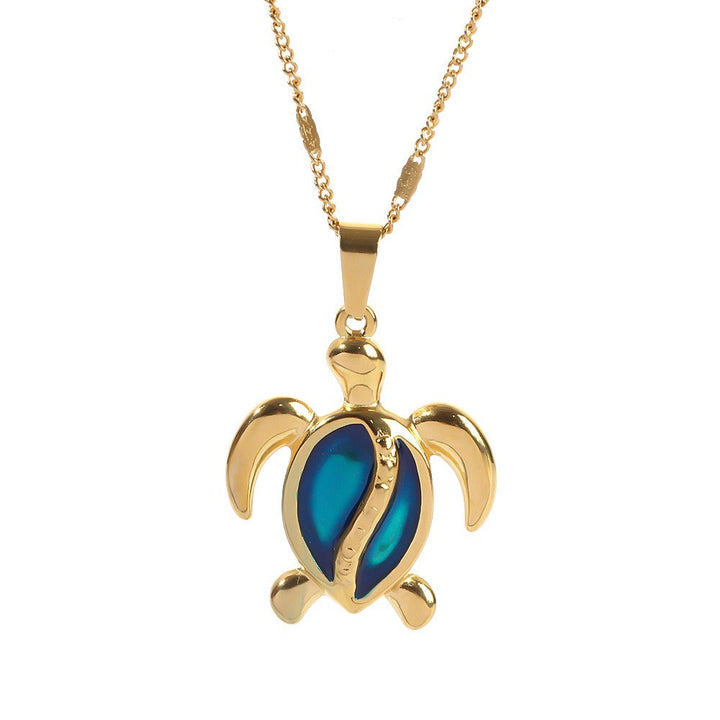 Collier Tortue Bleue Rêves de l&