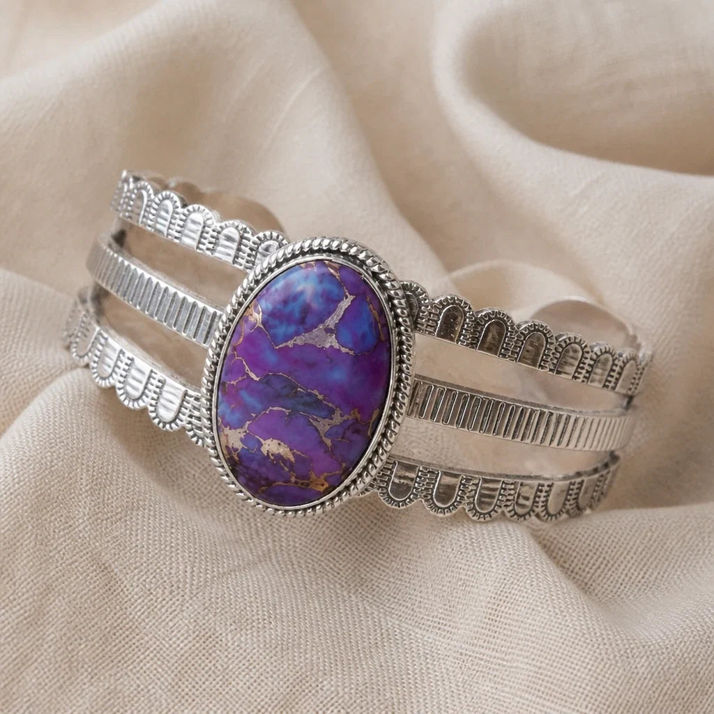 Bracelet de Manchette Bohémien Ajustable