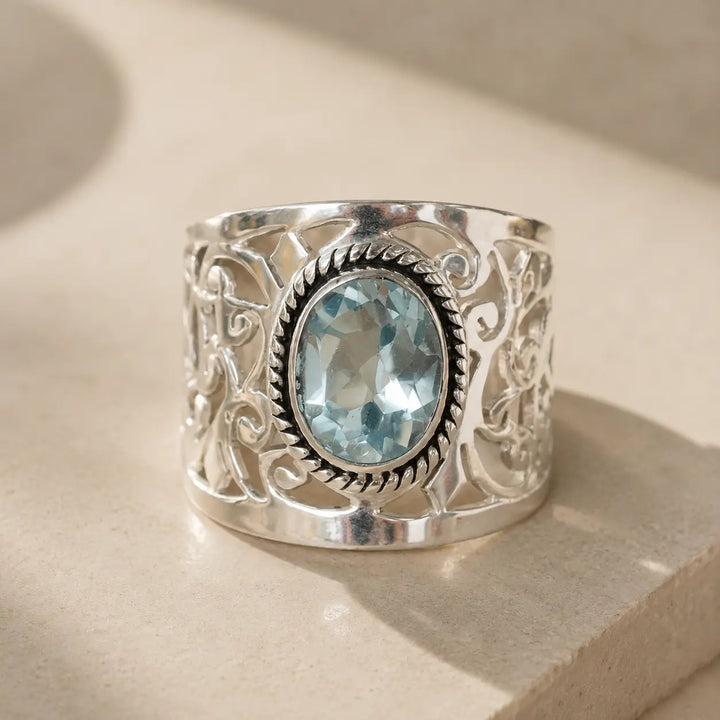 Bague Bohémienne en Zircon Cubique