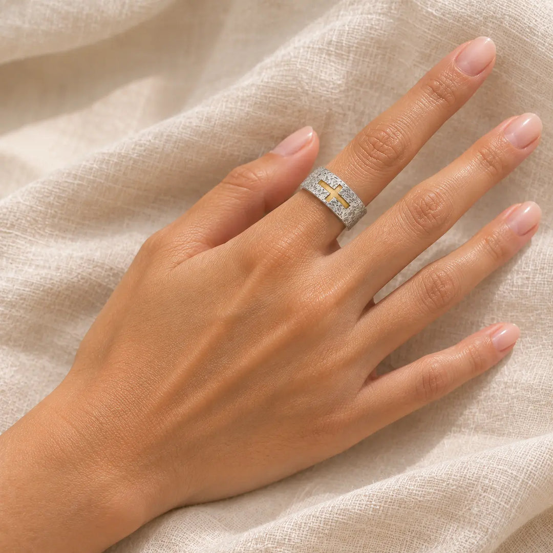 Bague Croisée Rock Boho