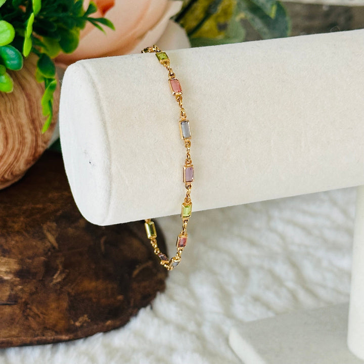 Bracelet Isabella Multi-Couleur en Pierre CZ