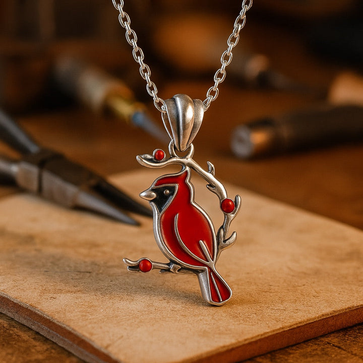 Collier Mémorial Rouge Cardinal