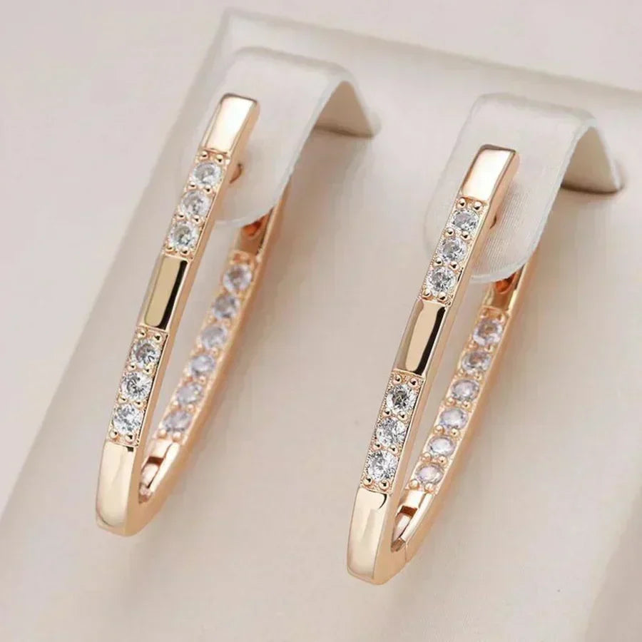Zaria Exquisite Zirconia Earrings